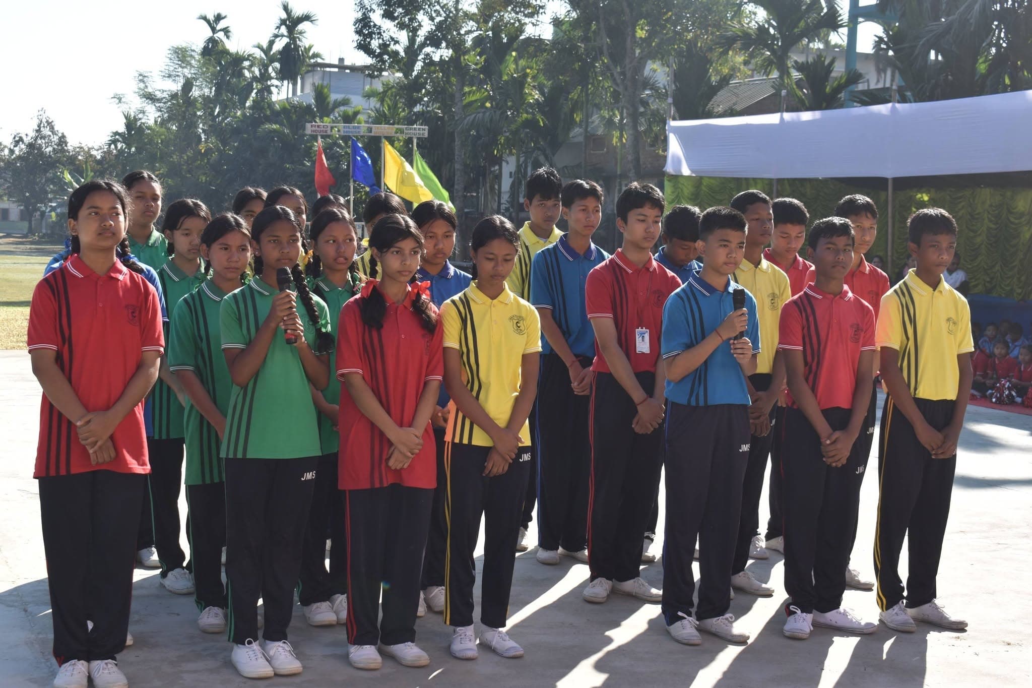 School activities at Jesus Mary School
