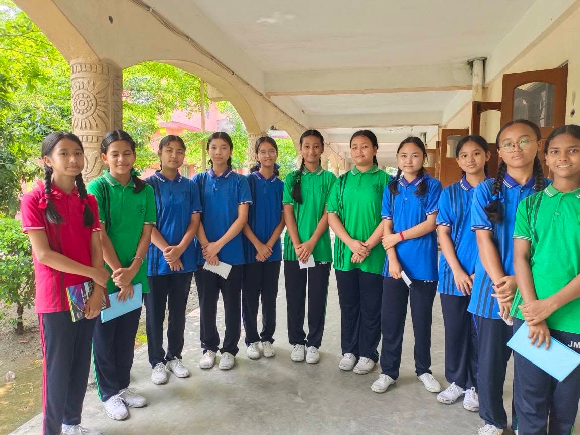 Students at Jesus Mary School